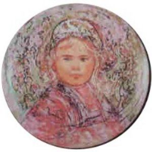 La Contessa Isabella Edna Hibel  plate  Rosenthal W. Germany 10" Nobility of Chi